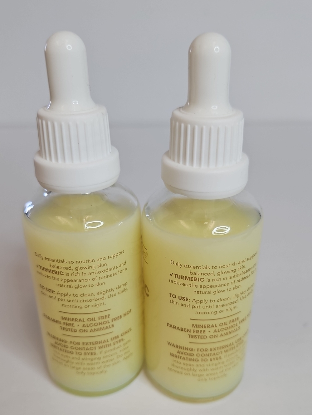 🌿TUMERIC FACE MILK BRIGHTENS & NOURISHES BY GLOBAL BEAUTY CARE 2 PIECES - Picture 2 of 2